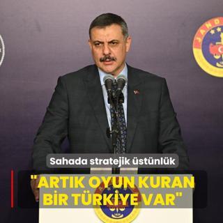 Sahada stratejik �st�nl�k... Bakan �ift�i: Art�k oyun kuran bir T�rkiye var