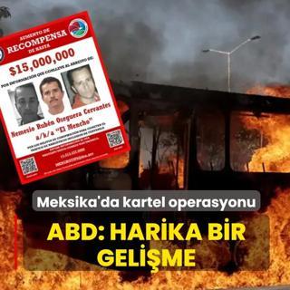 Meksika'da kartel operasyonu! ABD: Harika bir geli�me