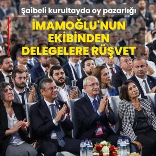 �aibeli kurultayda oy pazarl���! �mamo�lu'nun ekibinden delegelere r��vet