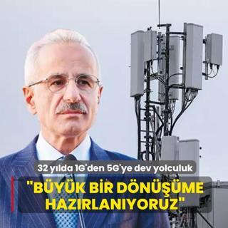 32 y�lda 1G'den 5G'ye dev yolculuk