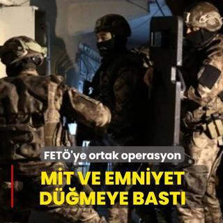 M�T ve Emniyetten FET�'ye ortak operasyon: Ankara'da 16 ��pheli hakk�nda g�zalt� karar� verildi