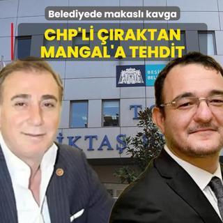 Belediyede makasl� kavga