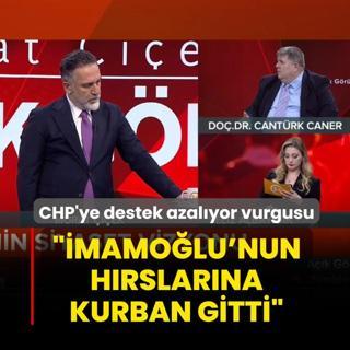 CHP'ye destek azal�yor vurgusu... ��mamo�lu'nun h�rslar�na kurban gitti�