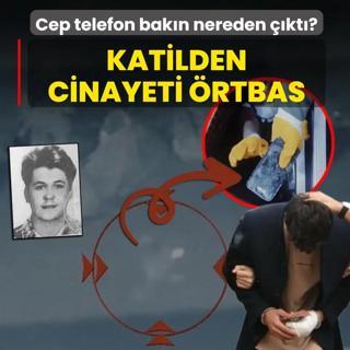Katilden cinayeti �rtbas! Cep telefon bak�n nereden ��kt�?