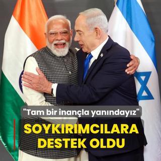 Soyk�r�mc�lara destek oldu... �Tam bir inan�la yan�nday�z�