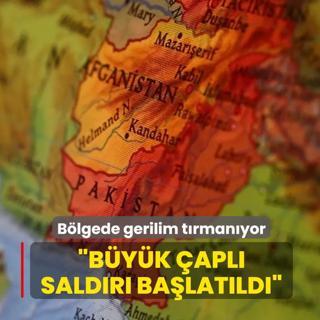 Afganistan-Pakistan gerilimi t�rman�yor... �B�y�k �apl� sald�r� ba�lat�ld��