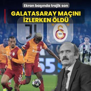 Ekran ba��nda trajik son! Galatasaray ma��n� izlerken �ld�