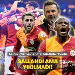 Salland� ama y�k�lmad�! Aslan. �izme'den tur biletiyle d�nd�