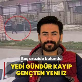 Yedi g�nd�r kay�p gen�ten yeni iz! Bo� arazide bulundu