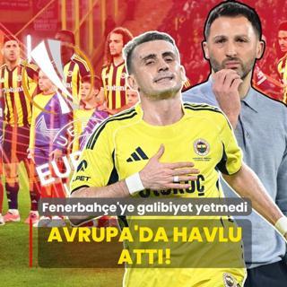 Avrupa'da havlu att�! Fenerbah�e'ye deplasmanda galibiyet yetmedi