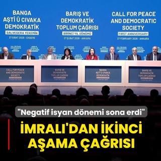 �mral�'dan ikinci a�ama �a�r�s�: Negatif isyan d�nemi sona erdi