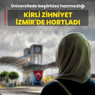 �niversitede ba��rt�s� haz�ms�zl���! Kirli zihniyet �zmir'de hortlad�