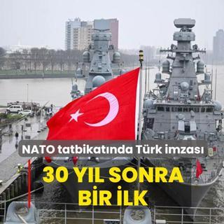30 y�l sonra bir ilk! NATO tatbikat�nda T�rk imzas�