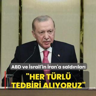 ABD ve �srail'in �ran'a sald�r�lar�! Ba�kan Erdo�an: �z�nt� ve endi�e duyuyorum