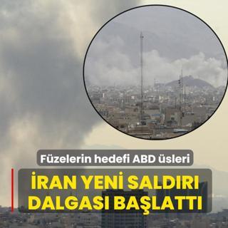 �ran yeni sald�r� dalgas� ba�latt�! Devrim Muhaf�zlar�: F�zeler ABD �slerine ate�lendi