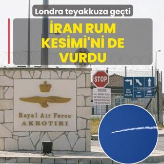 �ran, Rum Kesimi'ni de vurdu... Londra teyakkuza ge�ti