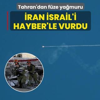Tahran'dan f�ze ya�muru: �ran �srail'i Hayber'le vurdu