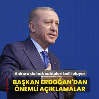 Ankara'da Y�zy�l�n Konut Projesi heyecan�... Ba�kan Erdo�an'dan �nemli a��klamalar