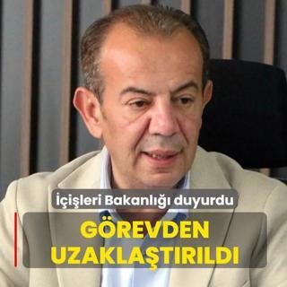 Bolu Belediye Ba�kan� Tanju �zcan g�revden uzakla�t�r�ld�