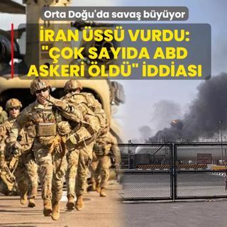 Orta Do�u'da sava� b�y�yor! �ran �ss� vurdu: ��ok say�da ABD askeri �ld�� iddias�