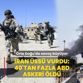 Orta Do�u'da sava� b�y�yor! �ran �ss� vurdu: 40'tan fazla ABD askeri �ld�