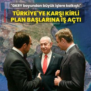 T�rkiye'ye kar�� kirli plan ba�lar�na i� a�t�! GKRY boyundan b�y�k i�lere kalk��t�