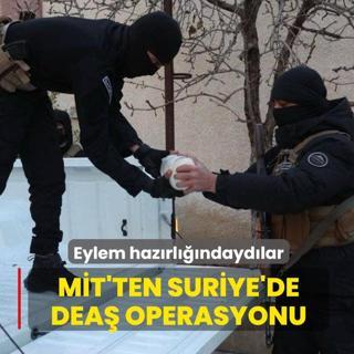 Eylem haz�rl���ndayd�lar! M�T'ten Suriye'de DEA� operasyonu