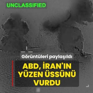 ABD, �ran'�n y�zen �ss�n� vurdu! G�r�nt�leri payla��ld�