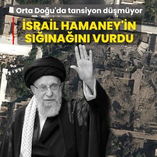 Orta Do�u'da tansiyon d��m�yor! �srail Hamaney'in askeri s���na��n� vurdu