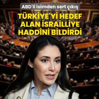 ABD'li isimden sert ��k��! T�rkiye'yi hedef alan �srailliye haddini bildirdi