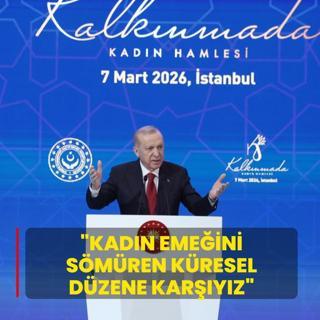 Ba�kan Erdo�an Kad�nlar G�n� �ftar Program�'nda konu�tu... �Kad�n eme�ini s�m�ren k�resel d�zene kar��y�z�