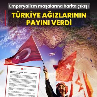 Emperyalizm ma�alar�na harita ��k���! T�rkiye a��zlar�n�n pay�n� verdi