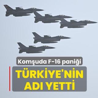 Kom�uda F-16 pani�i... T�rkiye'nin ad� yetti