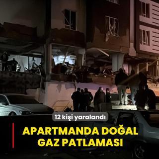 Ni�de'de apartmanda do�al gaz patlad�: 12 yaral�