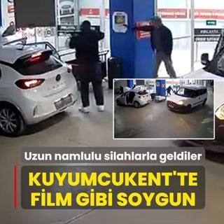 Kuyumcukent'te film gibi soygun: Uzun namlulu silahlarla bask�n yapt�lar