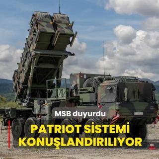 MSB: Malatya'da Patriot Sistemi konu�land�r�l�yor