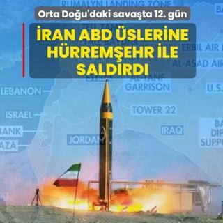 Orta Do�u'daki sava�ta 12. g�n! �ran ABD �slerine H�rrem�ehr ile sald�rd�