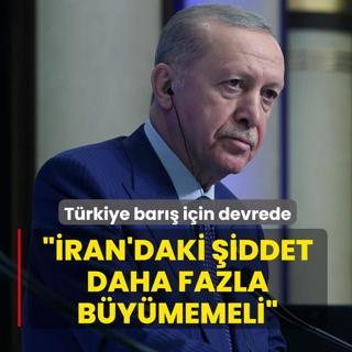 ABD ve �srail'in �ran'a sald�r�lar�! Ba�kan Erdo�an: Yo�un bir diplomasi trafi�i y�r�t�yoruz
