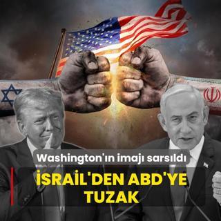 �srail'den ABD'ye tuzak! Washington'�n imaj� sars�ld�