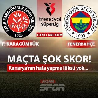 CANLI: Fatih Karag�mr�k - Fenerbah�e
