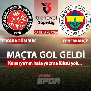 CANLI: Fatih Karag�mr�k - Fenerbah�e