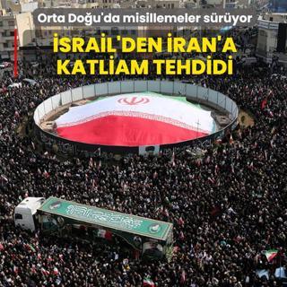 Orta Do�u'da misillemeler s�r�yor! Soyk�r�mc� �srail'den �ran'a katliam tehdidi