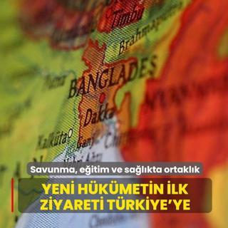 Yeni h�k�metin ilk ziyareti T�rkiye'ye: Savunma, e�itim ve sa�l�kta ortakl�k