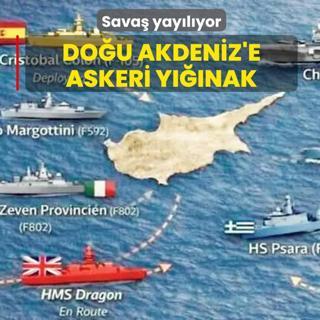 Avrupa'dan Do�u Akdeniz'e askeri y���nak