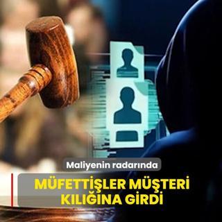 Maliyenin radar�nda: M�fetti�ler m��teri k�l���na girdi