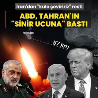 ABD, Tahran'�n �sinir ucuna� bast�! �ran'dan �k�le �eviririz� resti