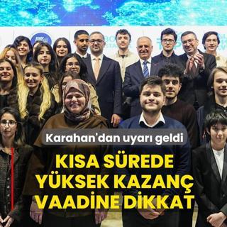 Merkez Bankas� Ba�kan� Karahan'dan uyar� geldi: K�sa s�rede y�ksek kazan� vaadine dikkat