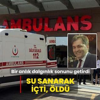 Bir anl�k dalg�nl�k sonunu getirdi! Su sanarak i�ti, �ld�