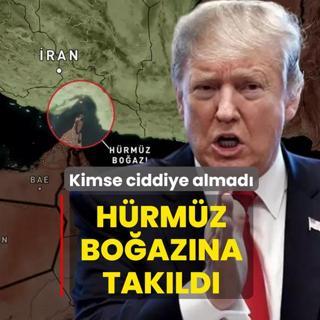 H�rm�z Bo�az�na tak�ld�! Trump �lkelerden ret yedi