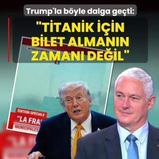 Trump'la b�yle dalga ge�ti: Titanik i�in bilet alman�n zaman� de�il